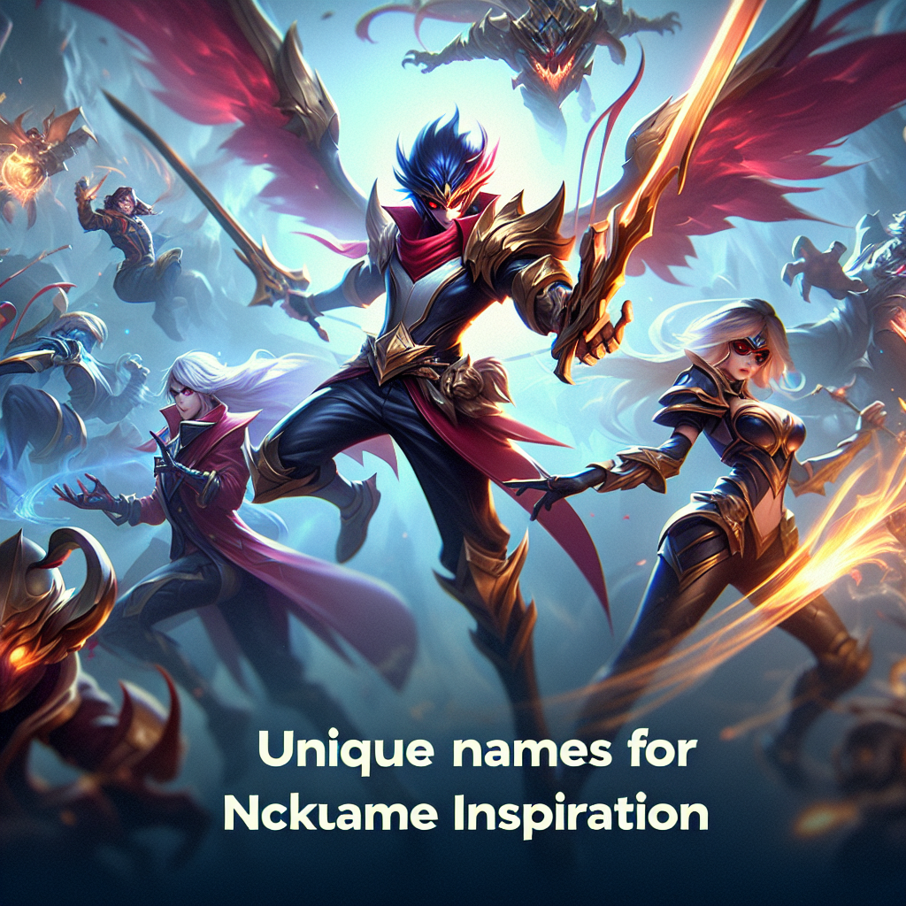 Nama Unik untuk Inspirasi Nickname Mobile Legend