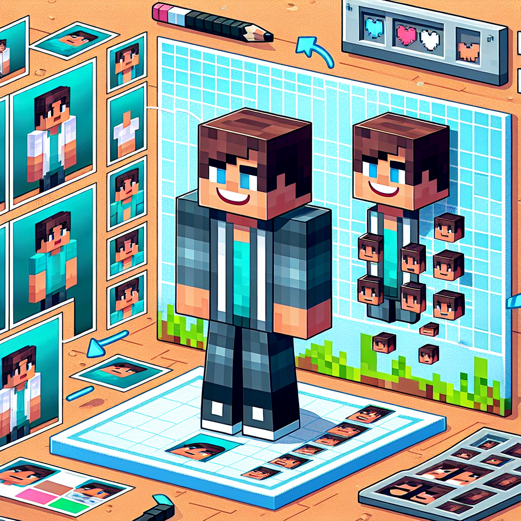 Cara Kreatif Menyesuaikan Kulit Karakter Minecraft Anda dengan Foto