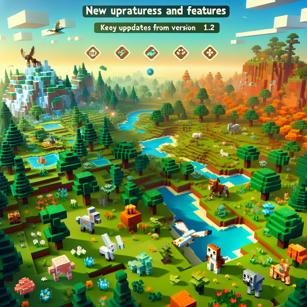Exploring the Features and Updates of Minecraft Version 1.2